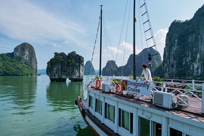 Join in Full-Day Halong Bay Islands and Cave Tour With Dragonfly Cruise - Common questions