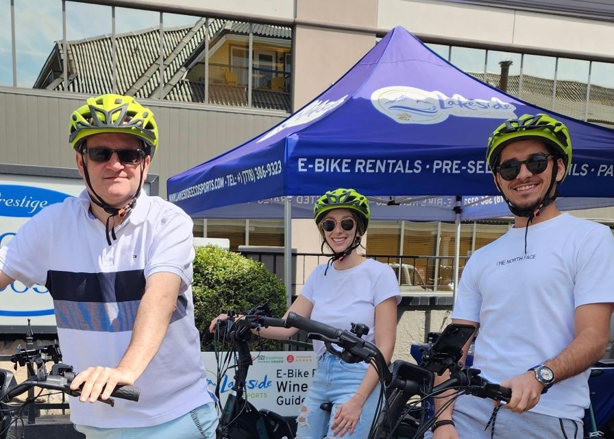 Kelowna: E-Bike Bee Tour W/ Tastings, Lunch, and Audioguide - Additional Information