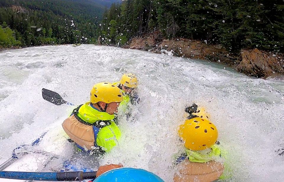 Kicking Horse River: Maximum Horsepower Double Shot Rafting - Snacks and Beverages