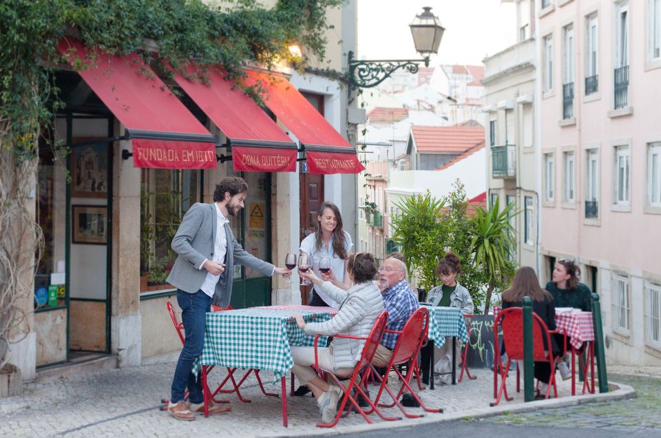 Lisbon: Guided Local Food Tour With Petiscos & Wine - Live Tour Guide & Tour Language