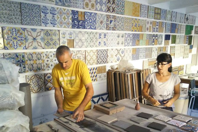 Lisbon Tiles and Tales: Tile Workshop and Private Tour Including National Tile Museum
