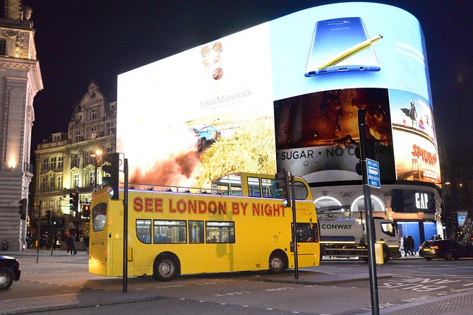 London by Night Sightseeing Tour - Open Top Bus - Common questions