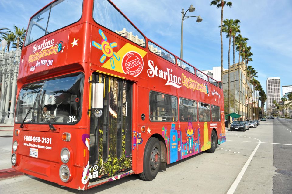 Los Angeles: Sightseeing Hop-On Hop-Off Bus and Audio Guide - Meeting Point Details