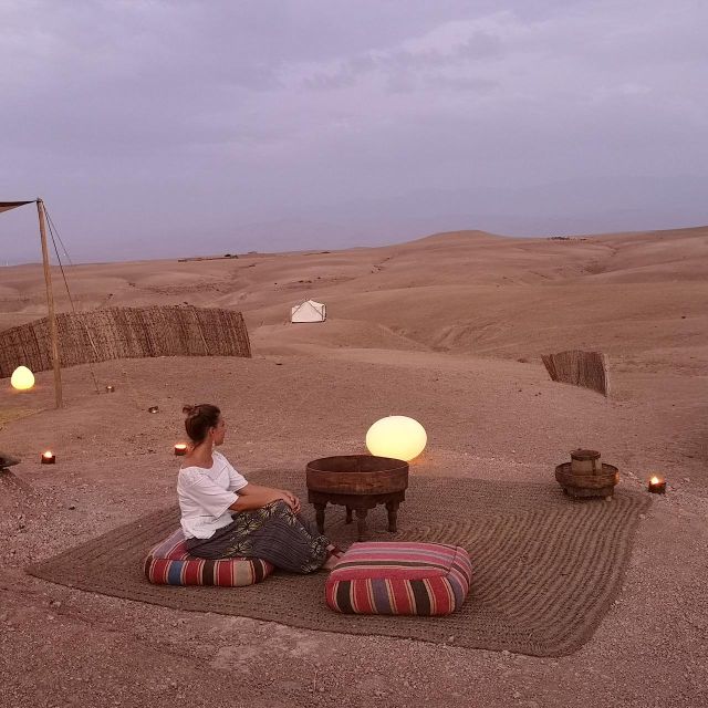 Magical Dinner in Agafay Desert Under the Stars & Camel Rid - Experience Itinerary