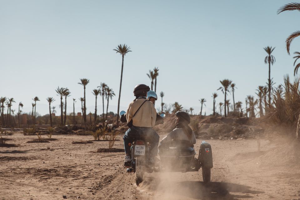 Marrakech Essential Vintage Sidecar Ride - Meeting Point and Directions