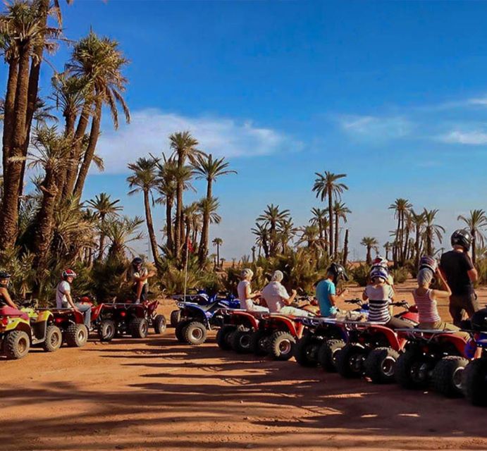 Marrakech: Quad Bike Tours to Desert and Palmeraie - Convenient Tour Details and Inclusions