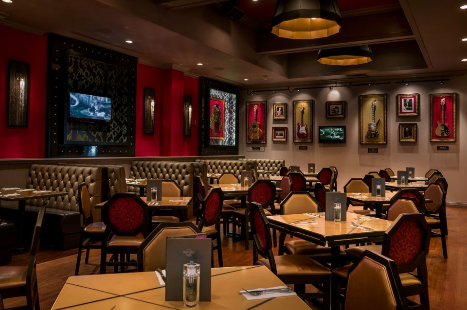 Meal at the Hard Rock Cafe Baltimore - Booking Information and Logistics
