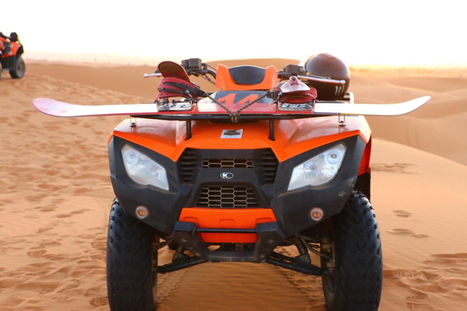 Merzouga Experience -1.5h Quad Buggy -Sand Boarding - Common questions