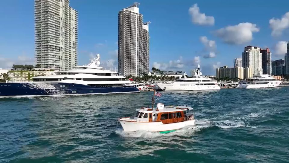 Miami: History of Miami Vintage Yacht Cruise - Common questions
