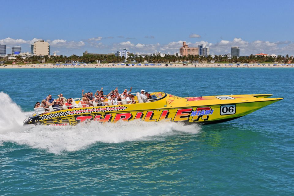 Miami: Sightseeing Speedboat Tour - Departure Location