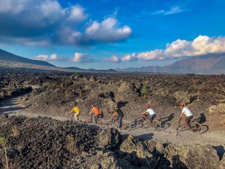 Mount Batur: Black Lava Cycling Tour W/ Natural Hot Spring - Common questions
