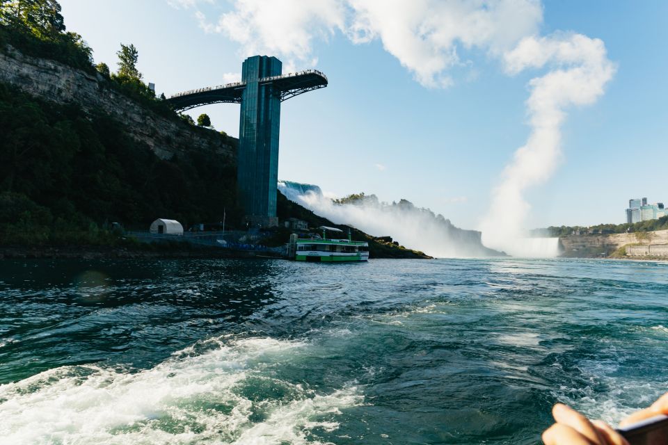 Niagara Falls, Canada: First Boat Cruise & Behind Falls Tour - Itinerary & Experience