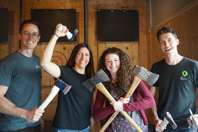 One Hour Axe Throwing Guided Experience in Whistler - Common questions