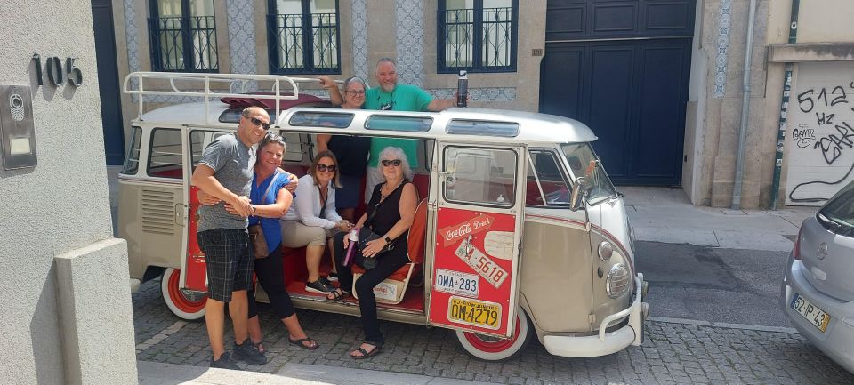 Portos Historic Centre & Surroundings Tour - Vw Kombi Van - Pickup and Drop-off