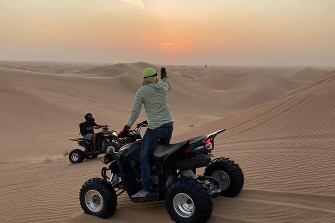 Private Dinner in Middle of Desert With Sunset Quad Bike Tour - Safety Precautions