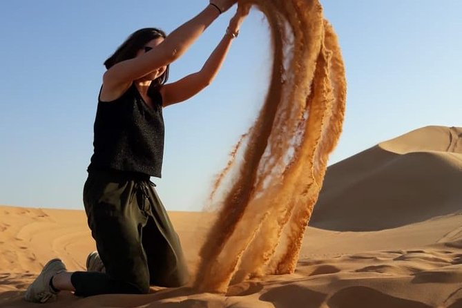 PRIVATE Dubai Desert Safari With BBQ Dinner, Camel Ride, Sand Boarding & Shows - Common questions