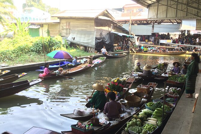 PRIVATE Floating Market Boat Ride Walking Simple Thai Lunch - Common questions