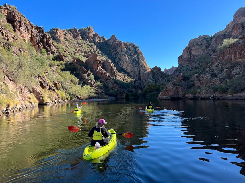 Saguaro Lake: Guided Kayaking Tour - Prohibited Items