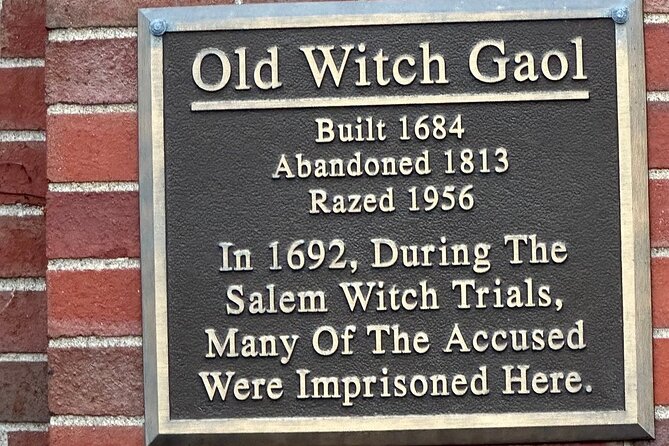 Salem Guided Tour About The Citys Dark History - Last Words