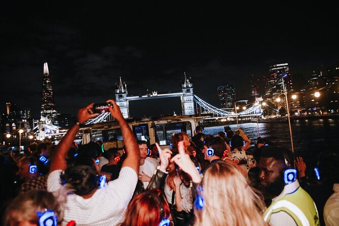 Silent Disco Thames Boat Party - Meeting Point and Time