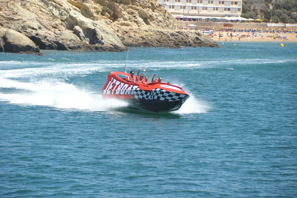 Thrilling 30-Minute Jet Boat Ride in the Algarve - Tour Guide Language Options
