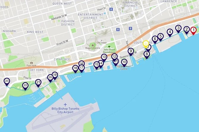 Torontos Waterfront: a Smartphone Audio Walking Tour - Common questions