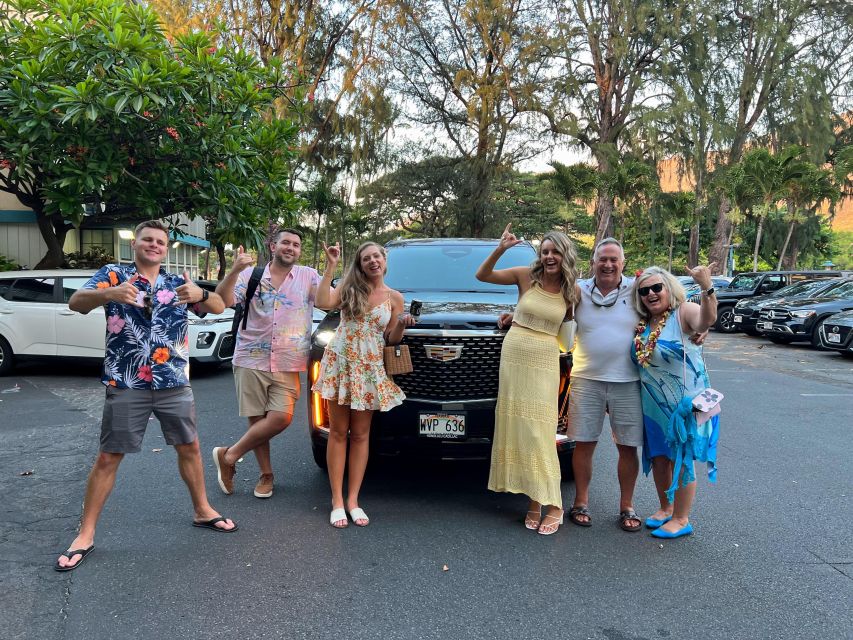 VIP Transfer Between Waikiki & Honolulu Airport, /Vice Versa - Vehicle Amenities