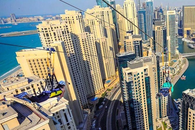 Zipline Experience in Dubai Marina With 1 Way Private Transfers - Common questions