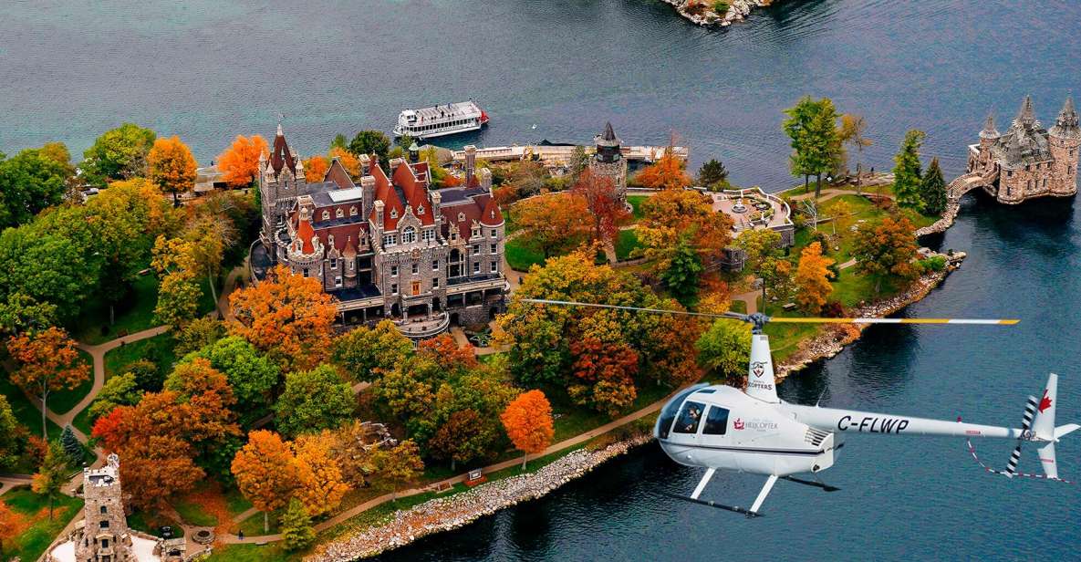 1000 Islands: 10, 20, or 30-Minute Scenic Helicopter Tour - Helicopter Tour Highlights