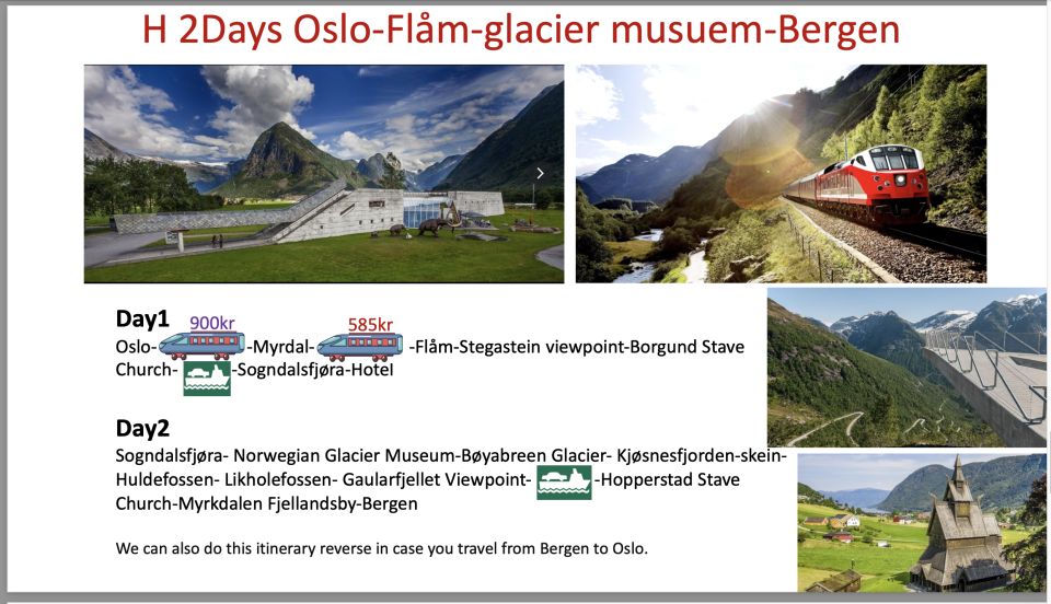2days Tour to Hardanger and Flåm or Sognfjord Glacier Flexib - Last Words