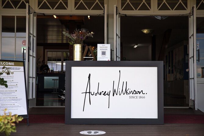 Audrey Wilkinson Vineyard - Sweet Indulgence Experience - Booking Information
