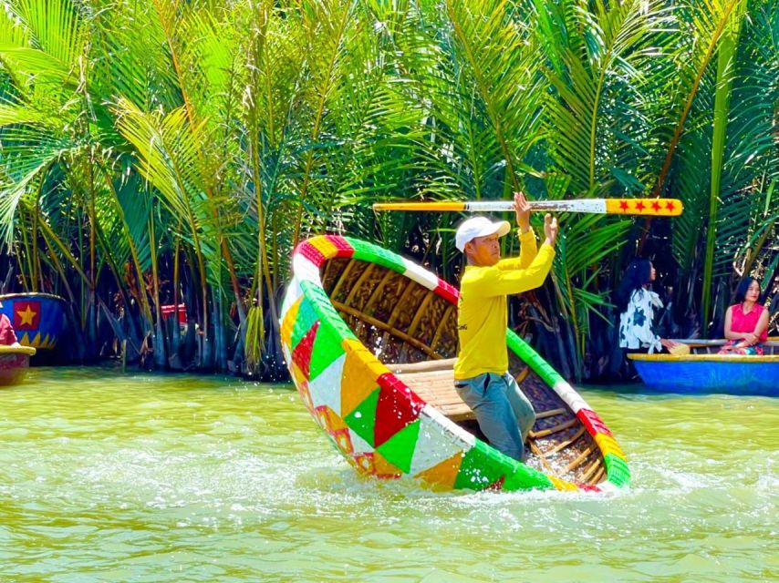 Ba Tran: Hoi An Basket Boat Ride in Water Coconut Forest - Experience Highlights