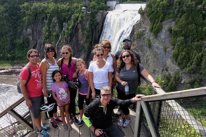 Bike Tour to Montmorency Falls From Quebec City - Cable Car Ride Experience