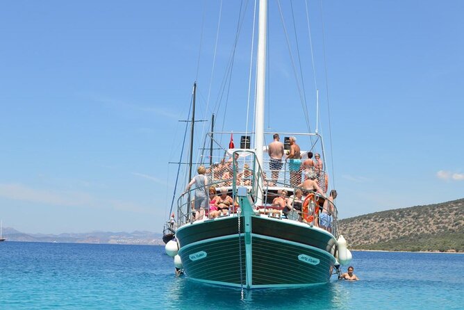 Bodrum Daily Boat Trip Black Island - Important Booking Information