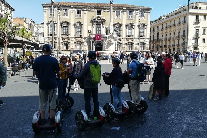 Catania Segway Tour Including Piazza Duomo, Villa Bellini Park  - Sicily - Panoramic Views From Piazza Dante