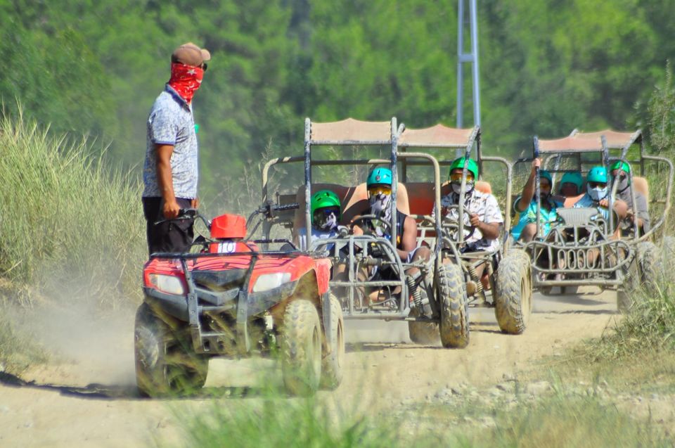 City of Side: Rafting, Zipline, Jeep, Buggy and Quad Combo - Common questions