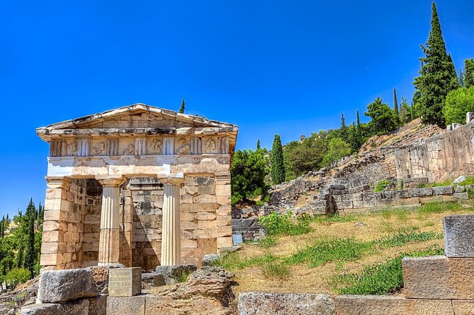 Delphi Private Day Tour From Athens With Visit to Arachova - Delphi Archaeological Site