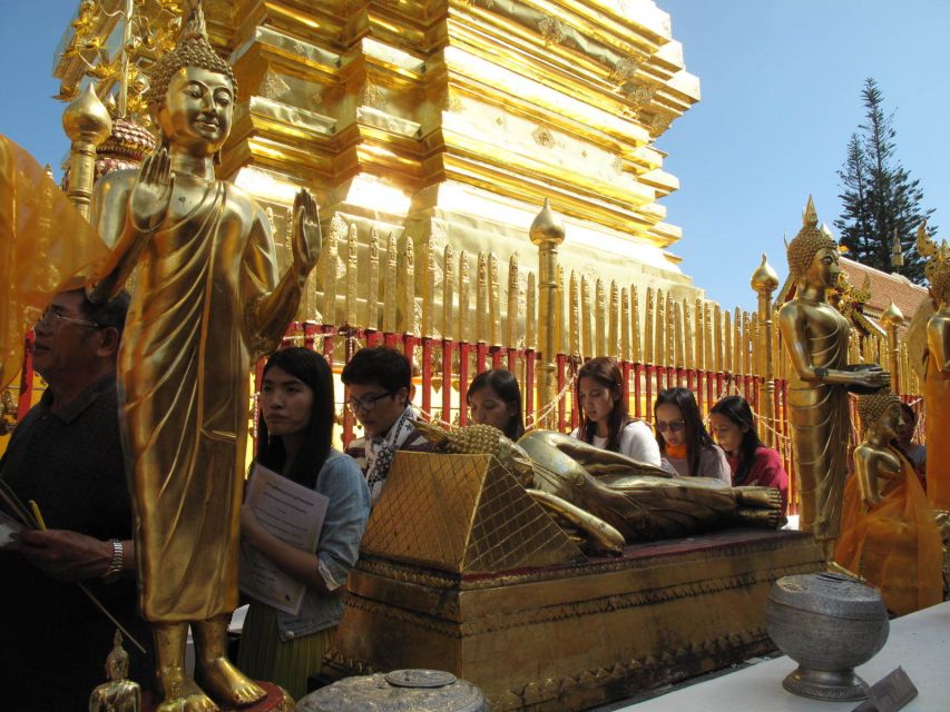 Doi Suthep Hill Tribe Village and Evening Buddhist Service - Common questions