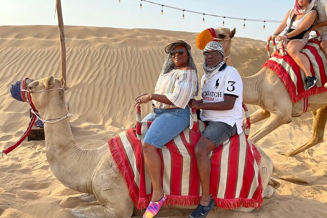 Dubai: Desert Safari Adventure, Camel Ride, BBQ Dinner & Shows. - Maximum of 49 Travelers