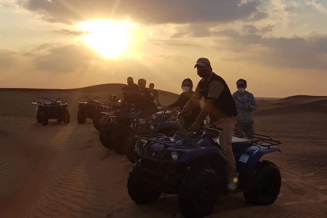 Dubai Unique Sunset Combo: 4WD and Quad Bike Red Dunes Safari - Common questions