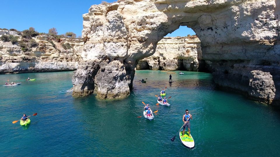 From Albufeira: Benagil Hidden Caves Tour by Kayak or SUP - Safety Measures and Equipment Options