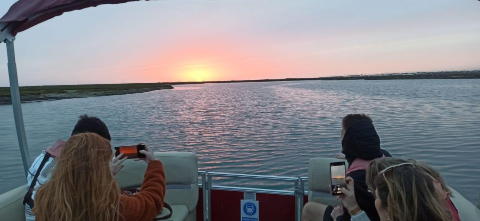 From Faro: Ria Formosa Islands Sunset Catamaran Cruise - Island Exploration and Free Time