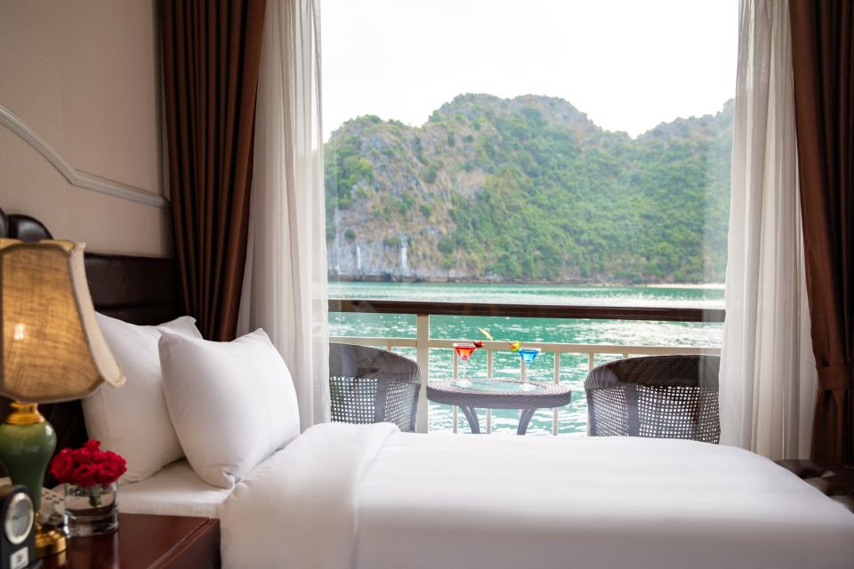 From Ninh Binh Dora Cruise Ha Long Bay: Private Balcony Room - Suggestions for Leisure Time