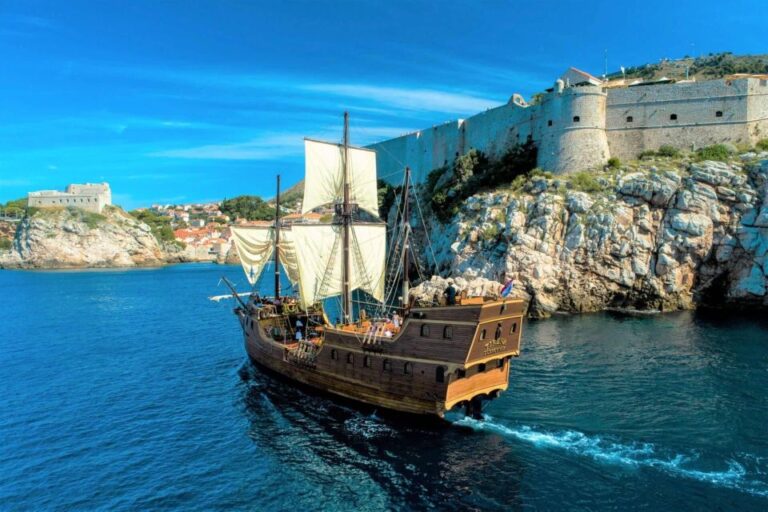 Galleon Elaphiti Islands Cruise From Dubrovnik With Lunch