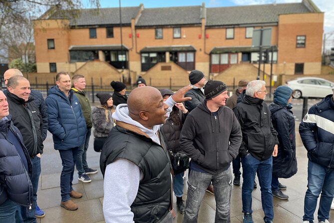 Gangster Tour of London's East End Led by Actor Vas Blackwood - Engaging Tour Experience