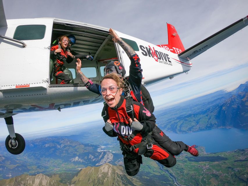 Interlaken: Airplane Skydiving Over the Swiss Alps - Common questions