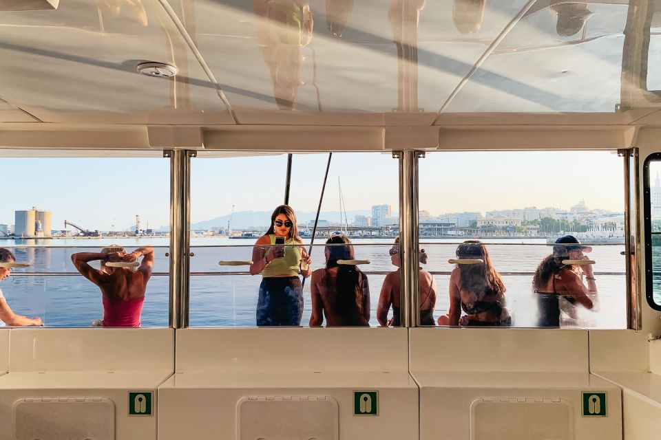 Malaga: Catamaran Sailing Trip With Sunset Option - Booking Options and Gift Choice