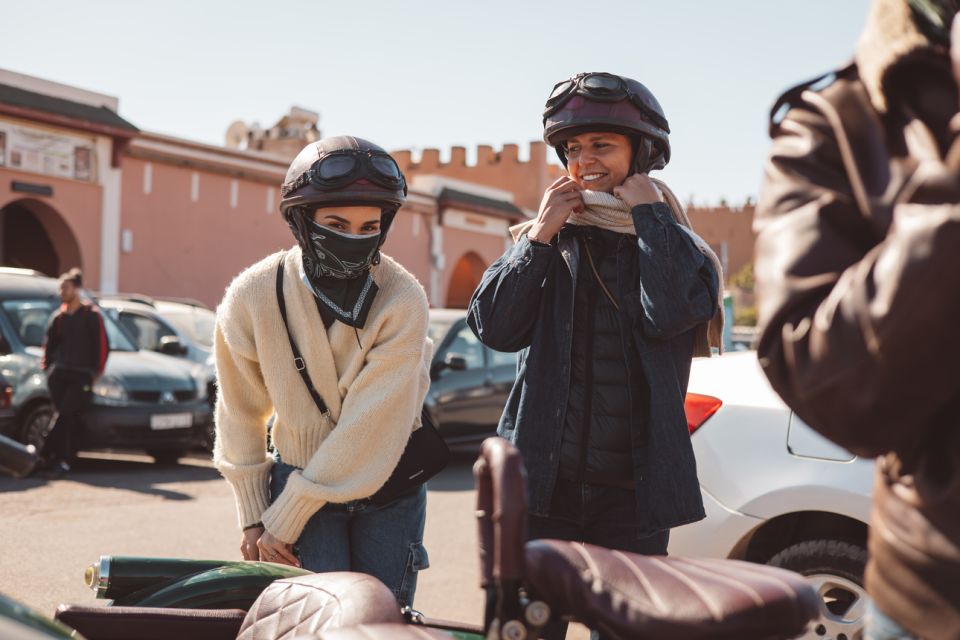 Marrakech Essential Vintage Sidecar Ride - Common questions