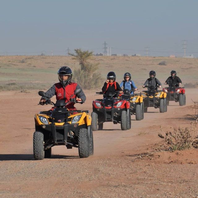 Marrakech Palmeraie : Quad Bike Experience With Tea Break - Cultural Immersion and Tea Break