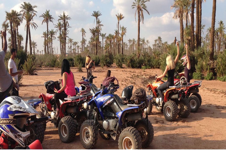 Marrakech Palmeraie :Quad Bike Tour With Tea Break - Common questions
